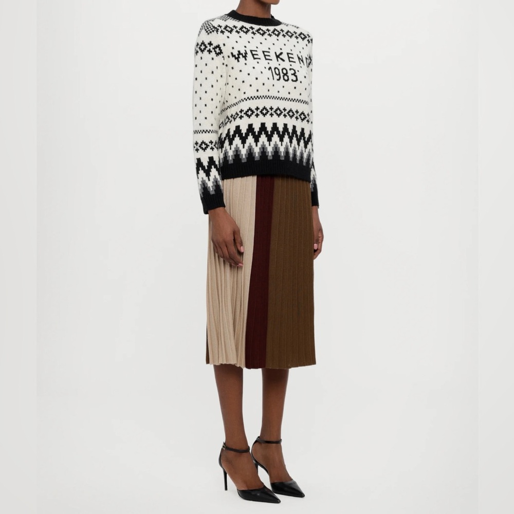 🥰🥰🥰 WEEKEND MAXMARA PARIDE - JUMPER - BIANCO Size XS - Picture 6 of 11
